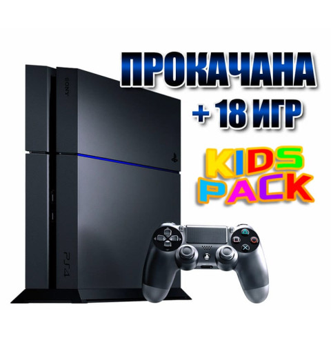 PlayStation 4 Fat 1 TB БУ + 18 ігор #771